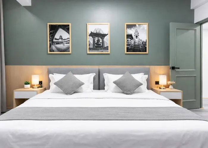 Apartment Tiny Living Premium 2 Bedroom In Close To Airport & Thamel *