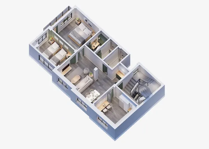 Tiny Living Premium 2 Bedroom In Close To Airport & Thamel Apartment Kathmandu